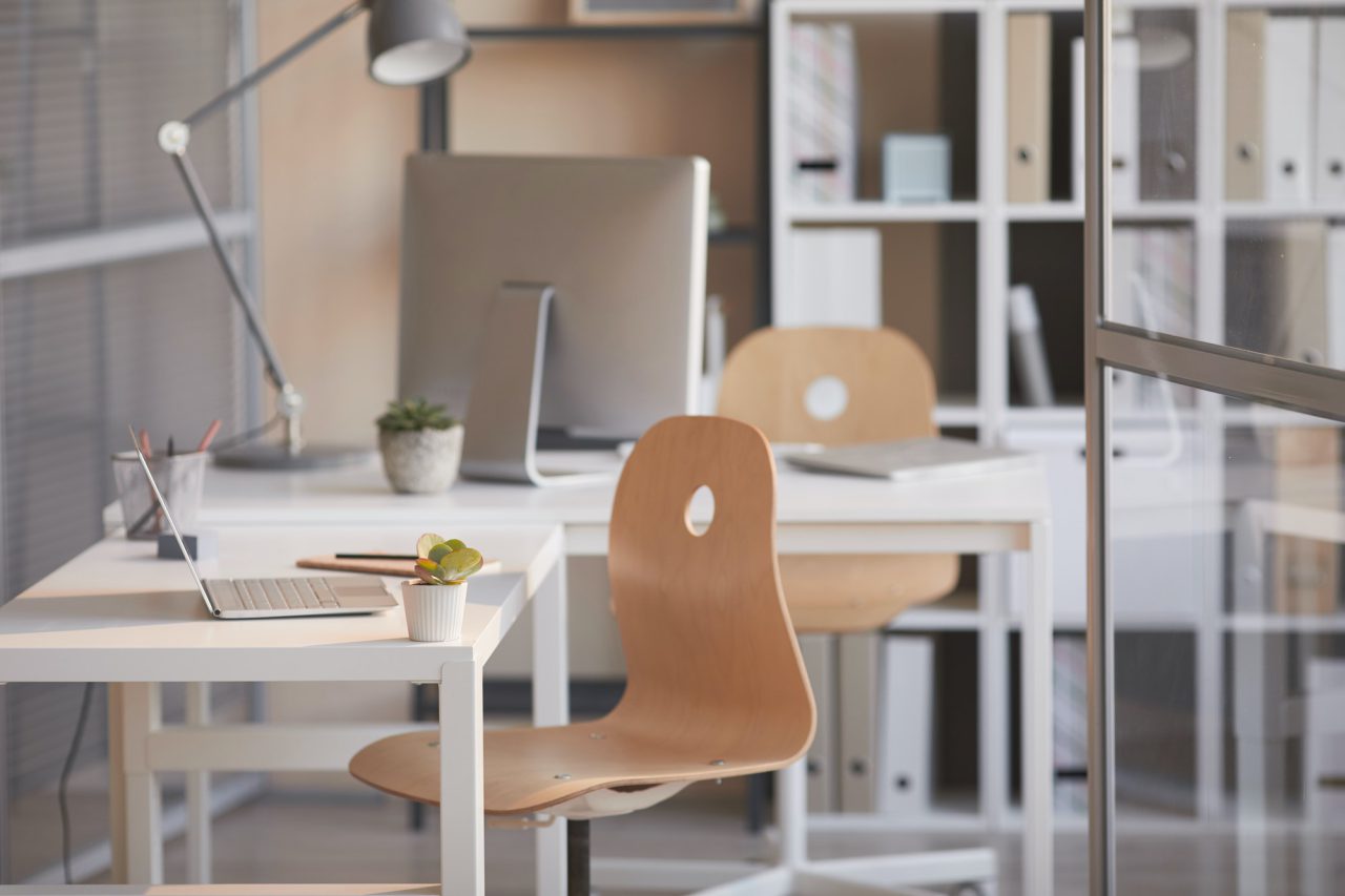 Modern office interior at Max Business Bay